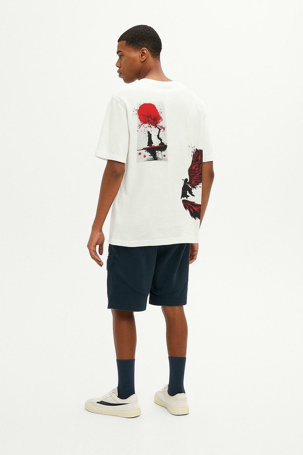 Oversized T-shirt Dual Design Edition ( Anime)