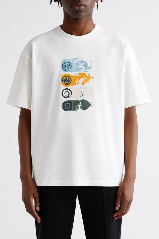 Oversized T-shirt Dual Design Edition ( Anime)